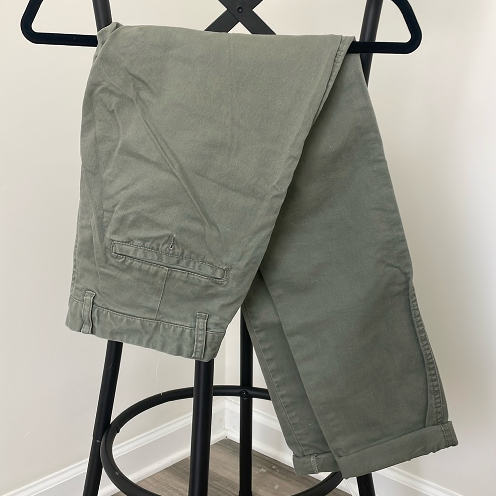H&M Green Skinny Fit Stretch Jeans